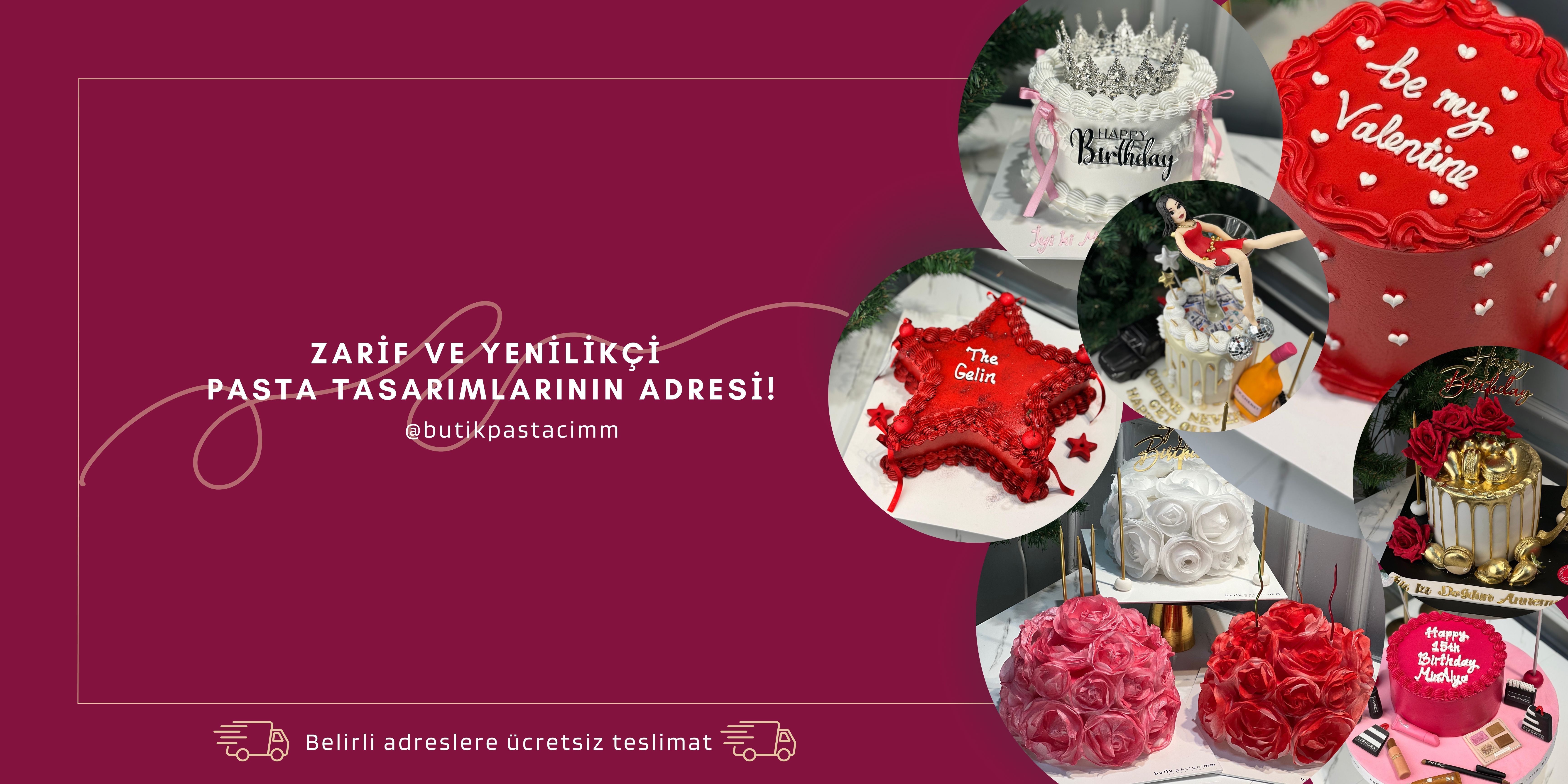 ŞUBAT AYI TREND PASTALAR