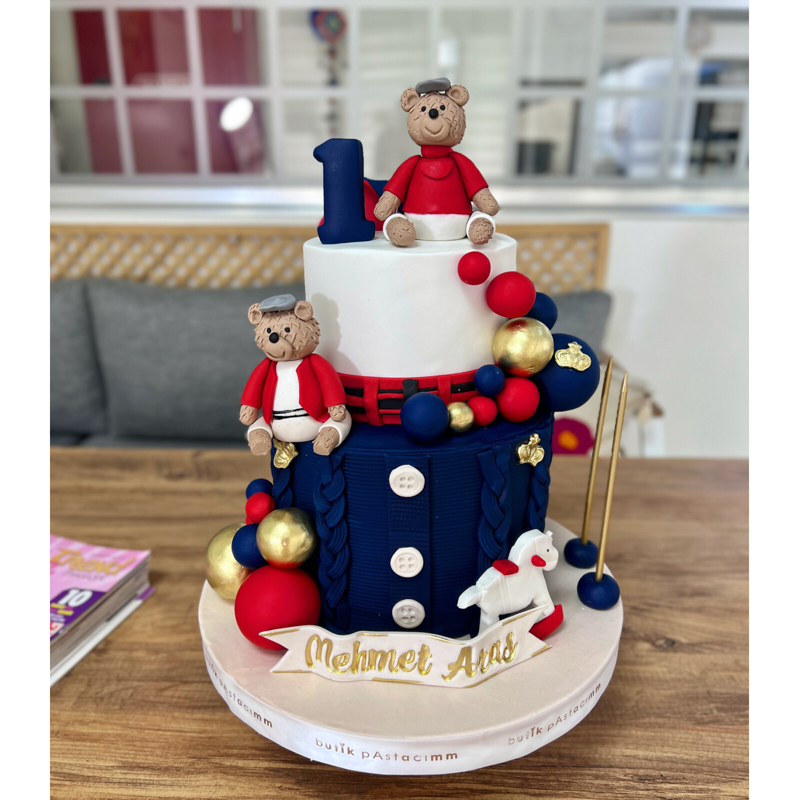 Ayıcıklı Çocuk Pastası