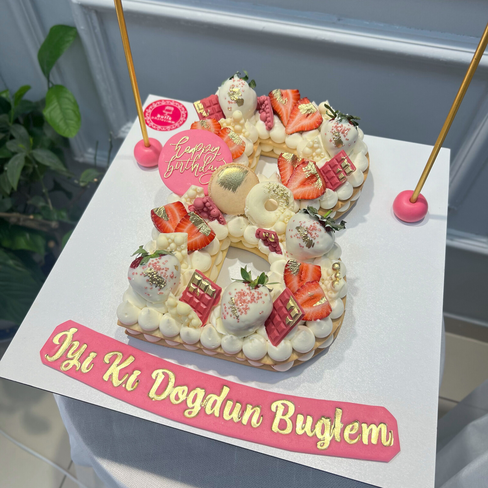 B Harfli Kurabiye Pasta