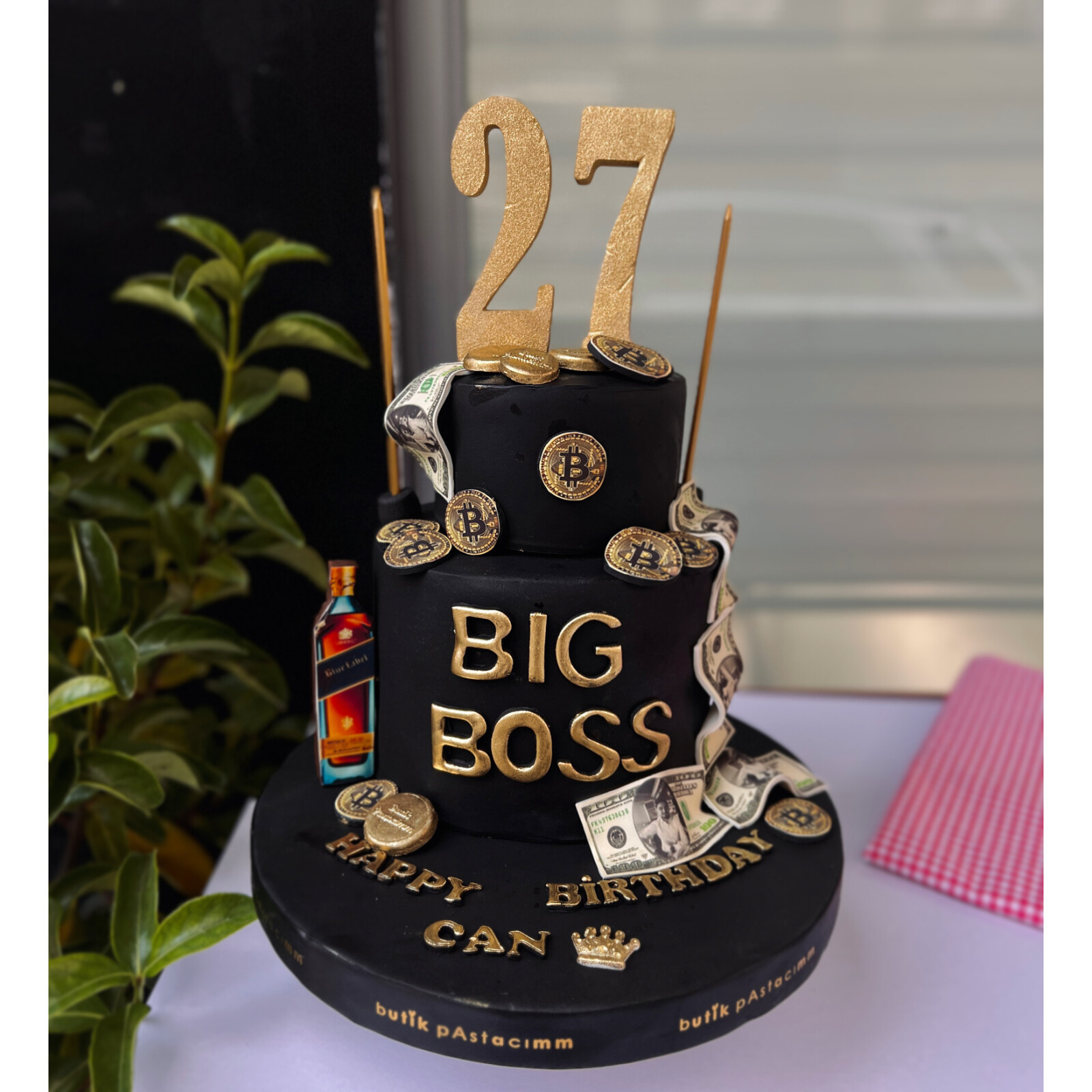 Big Boss Tasarımlı Pasta
