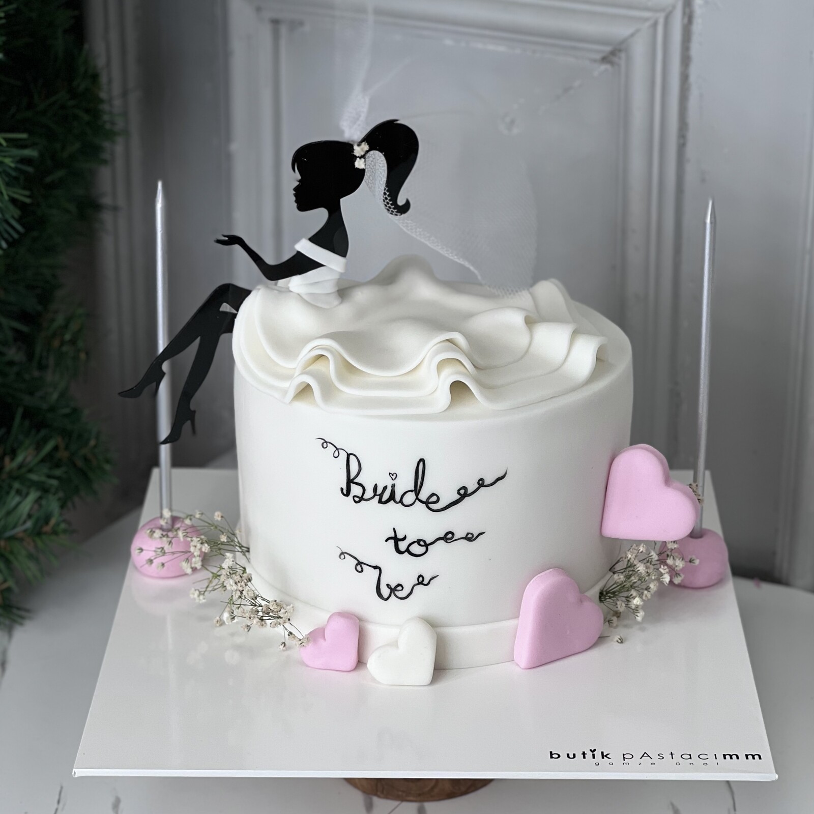 Bride To Be Gelin Tasarım Pasta