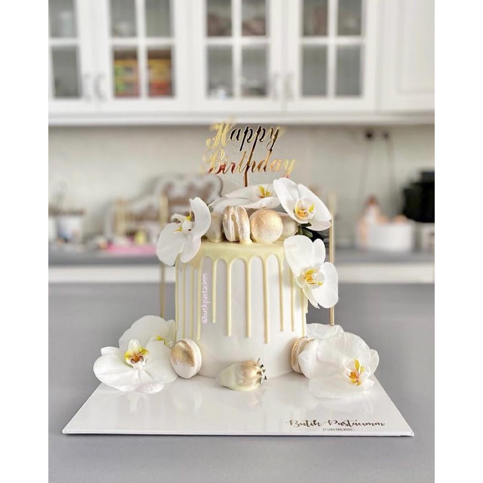 Çiçekli Konsept Pasta