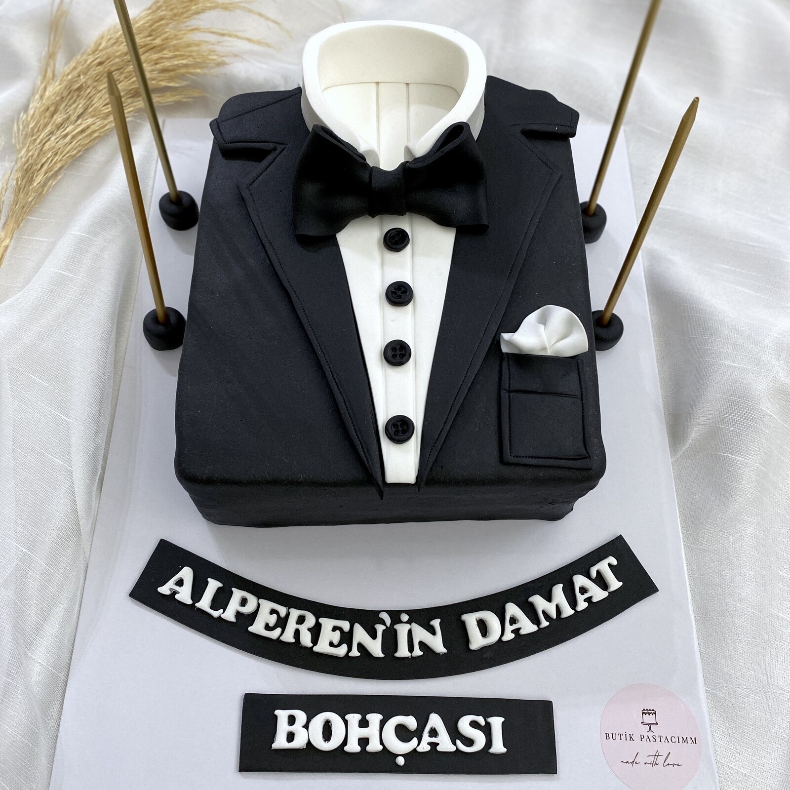Damat Bohçası Pasta
