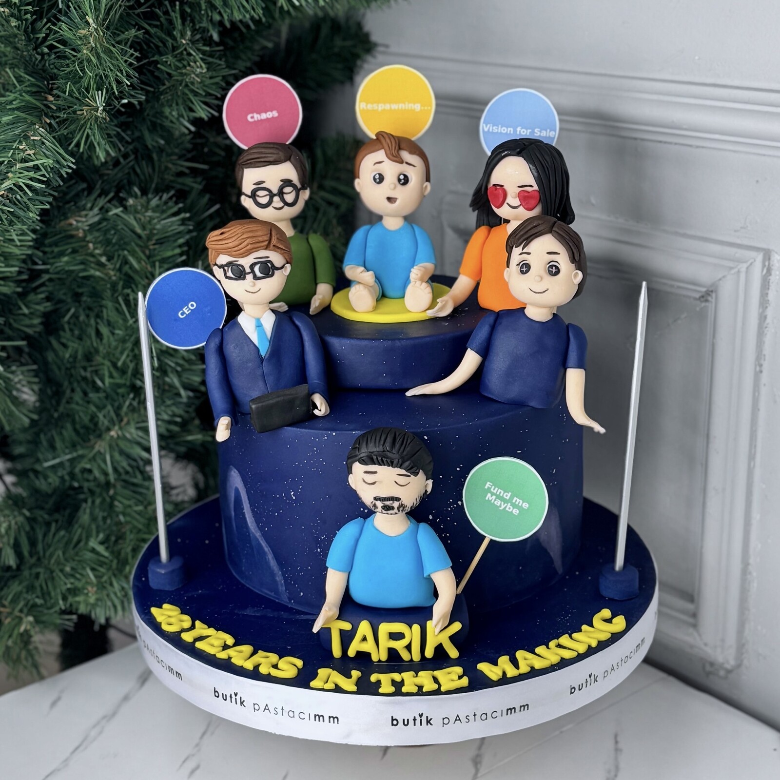 İnsan Figürlü Tasarım Pasta