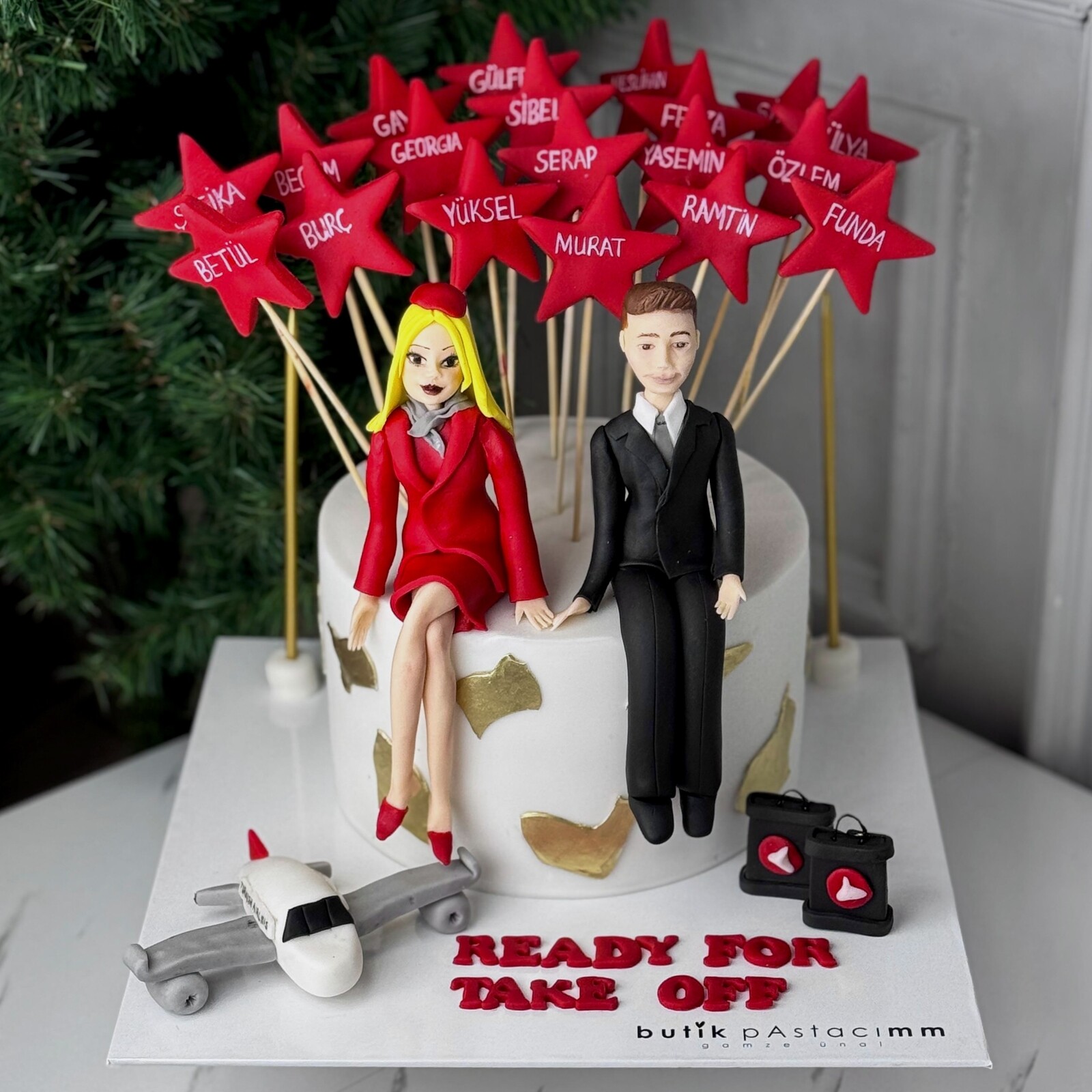 Kabin Amirleri Tasarımlı Pasta