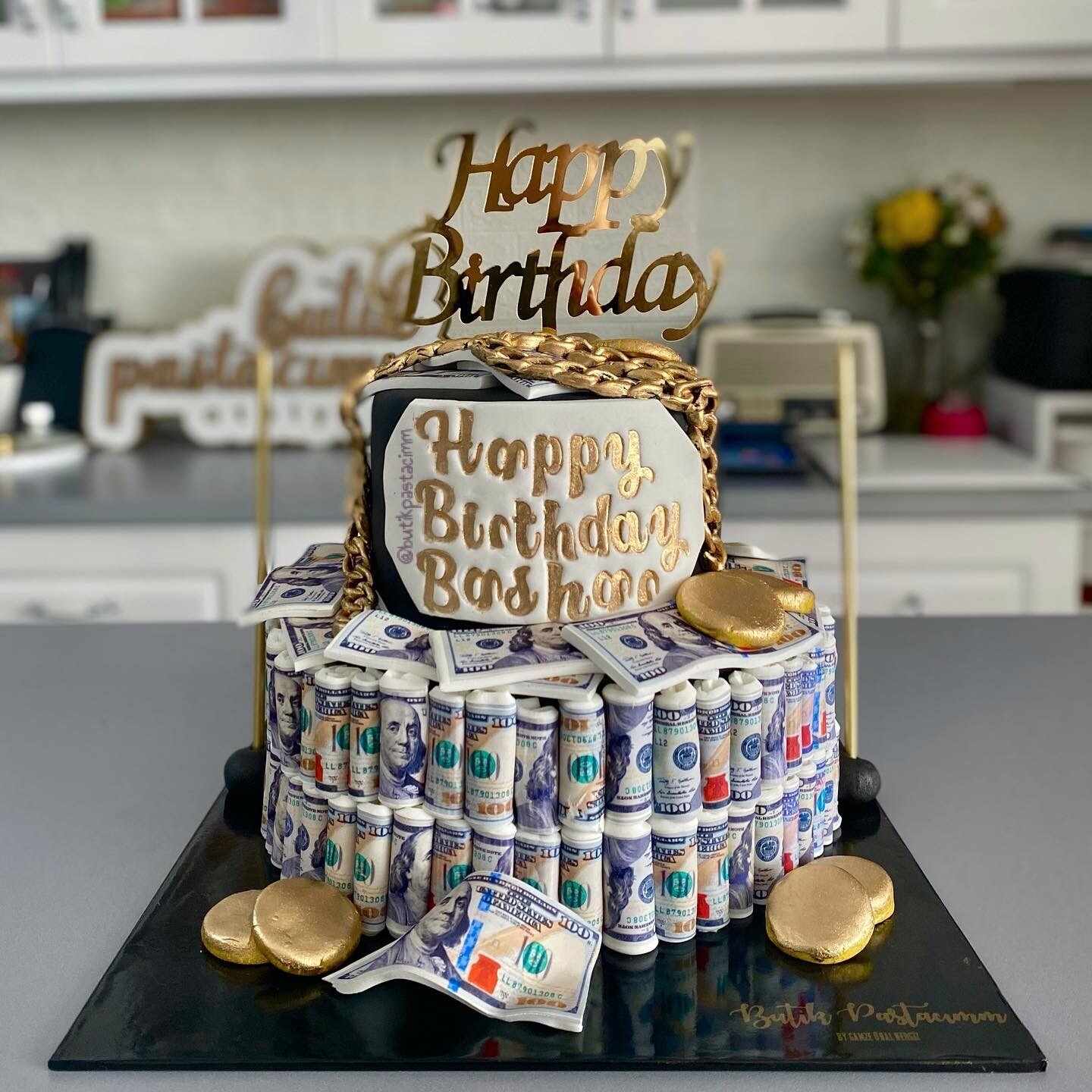 Kişiye Özel Temalı Tasarım Pasta