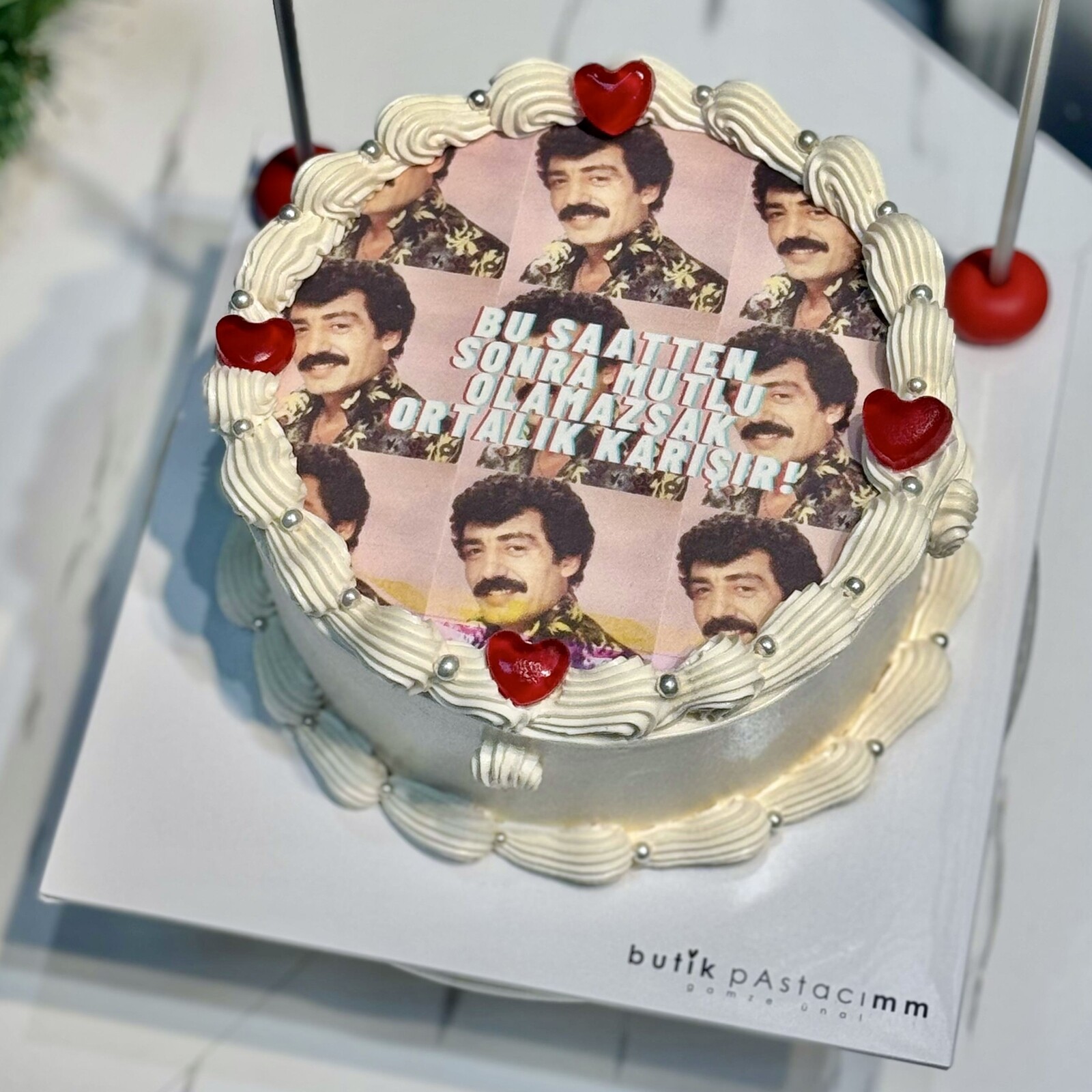 Müslüm Baba Resimli Pasta