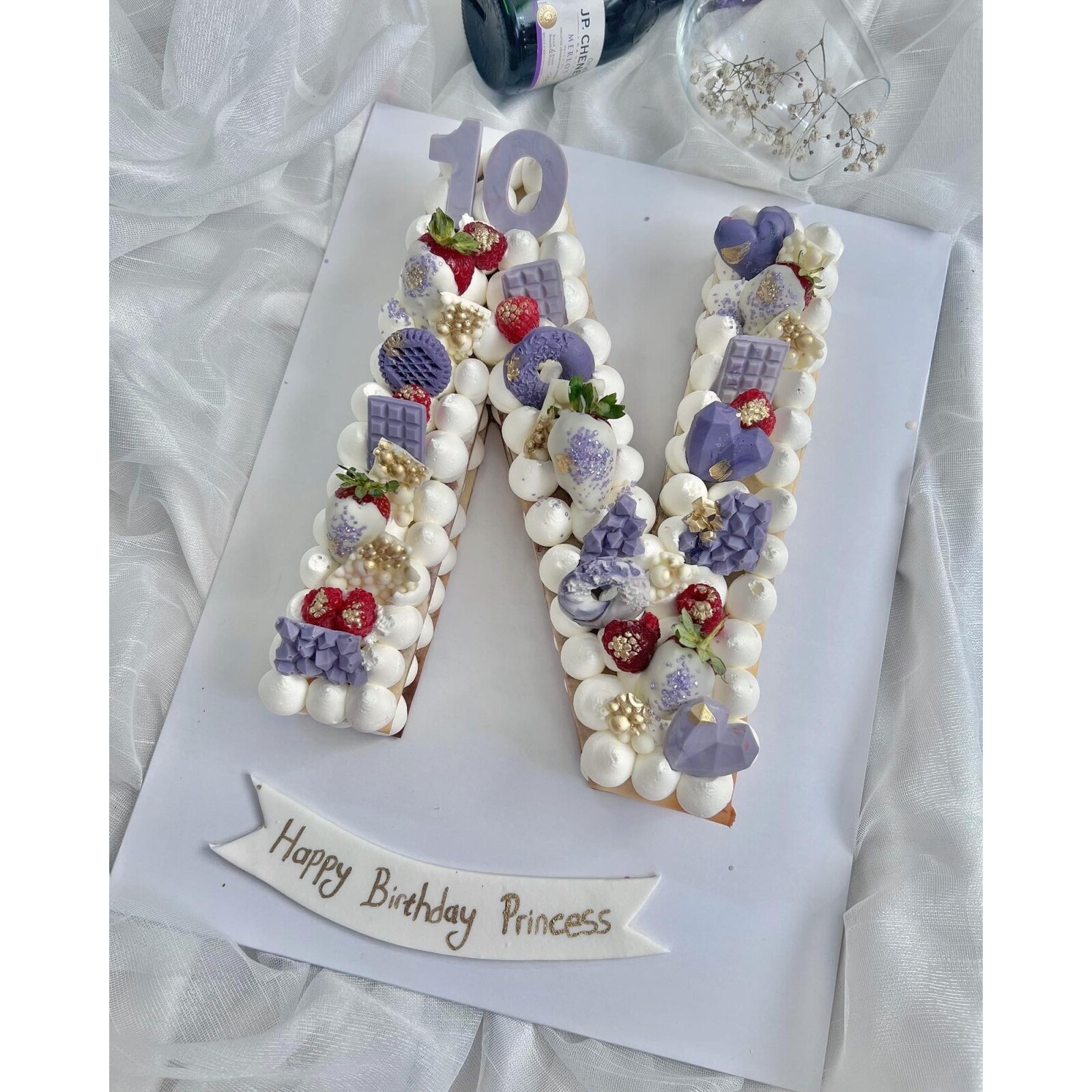 N Harf Kurabiye Pasta