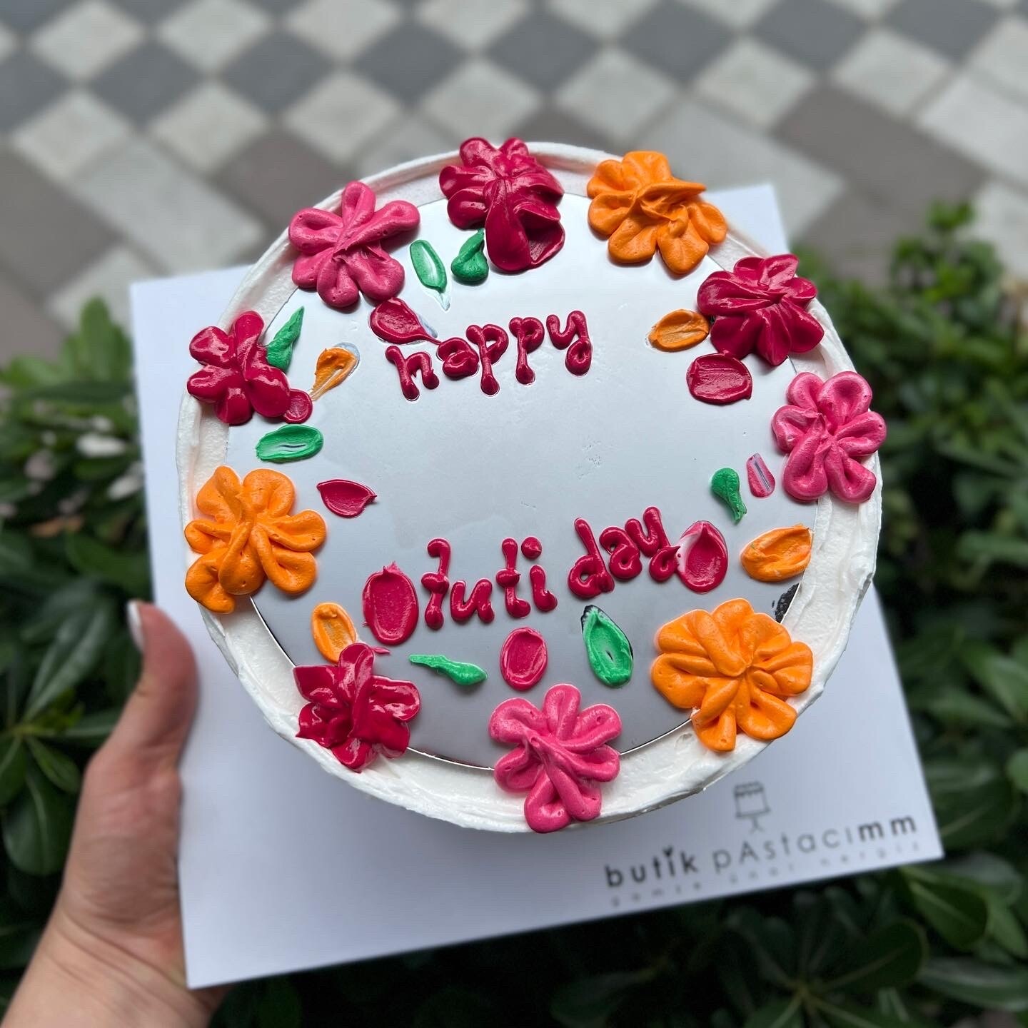 Selfie Aynalı Kremalı Pasta