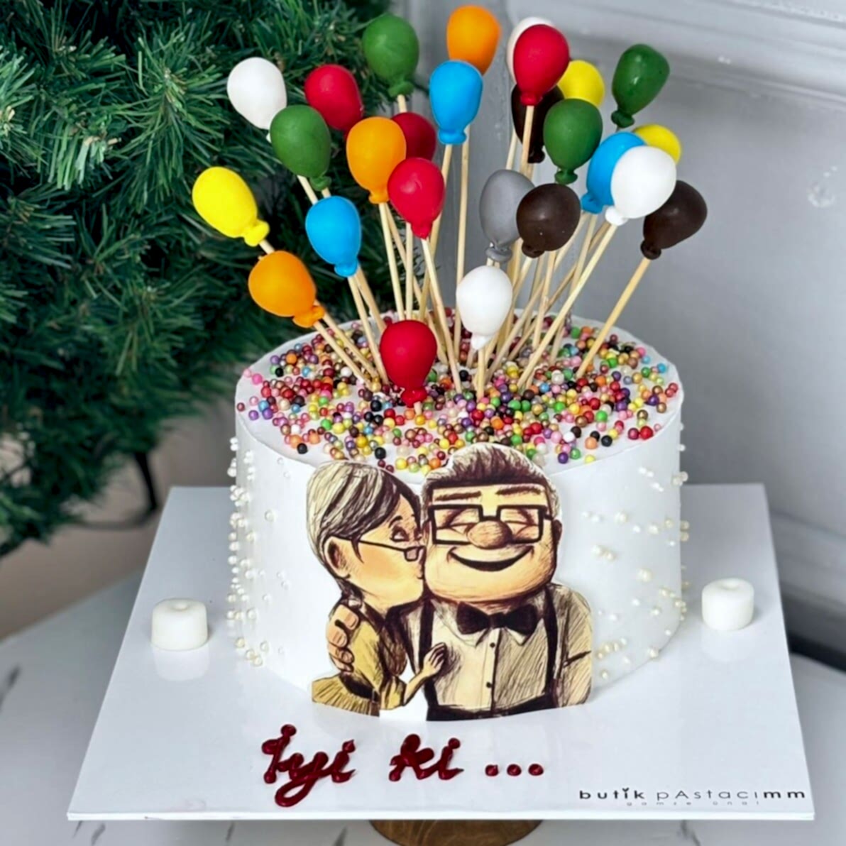 Uçan Ev Sevgili Pastası