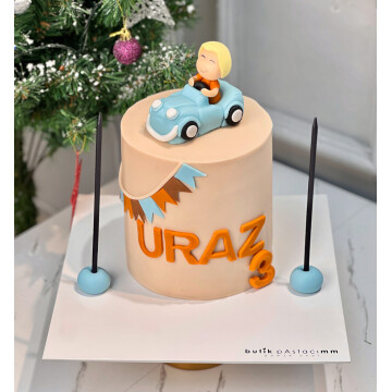 Arabalı Çocuk Pastası