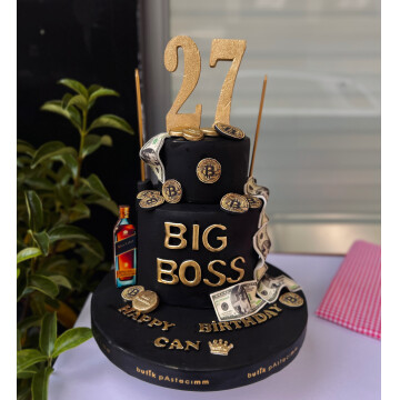 Big Boss Tasarımlı Pasta