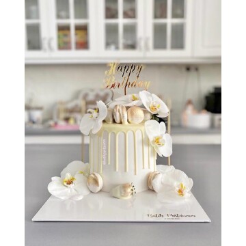 Çiçekli Konsept Pasta