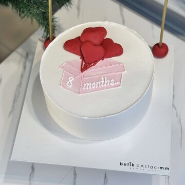 Çizimli Ay Pastası