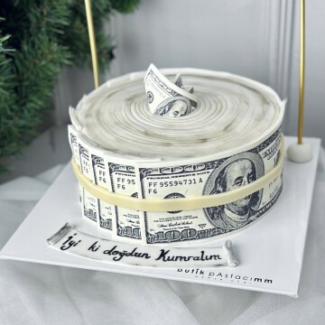 Dolar Destesi Tasarım Pasta