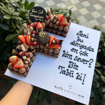 F Harfli Kurabiye Pasta