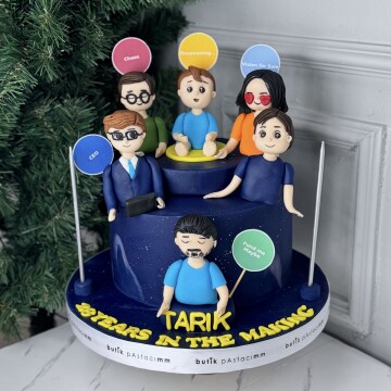 İnsan Figürlü Tasarım Pasta