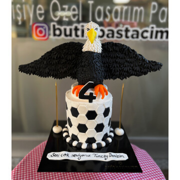 Kartal Konseptli Taraftar Pastası