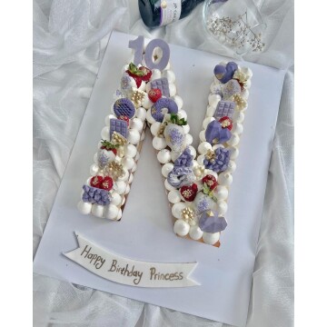 N Harf Kurabiye Pasta