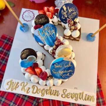 S Harf Kurabiye Pasta