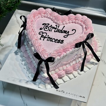 Simli Kalpli Birthday Princess Pasta