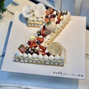 Z Harf Kurabiye Pasta