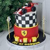 Ferrari Araba Çocuk Pastası