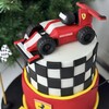 Ferrari Araba Çocuk Pastası