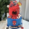 Spiderman Tasarım Çocuk Pastası
